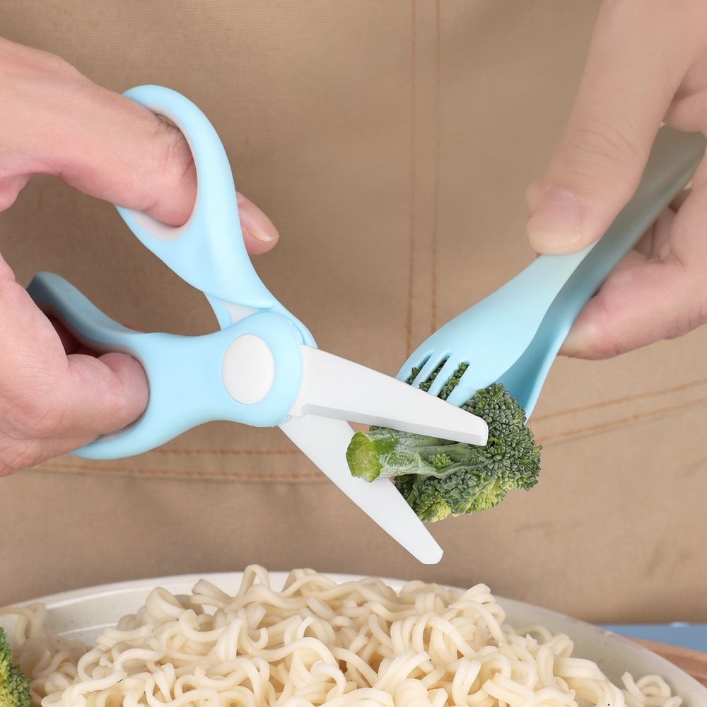 Baby Food Scissors - Удобные керамические ножницы для детского питания,