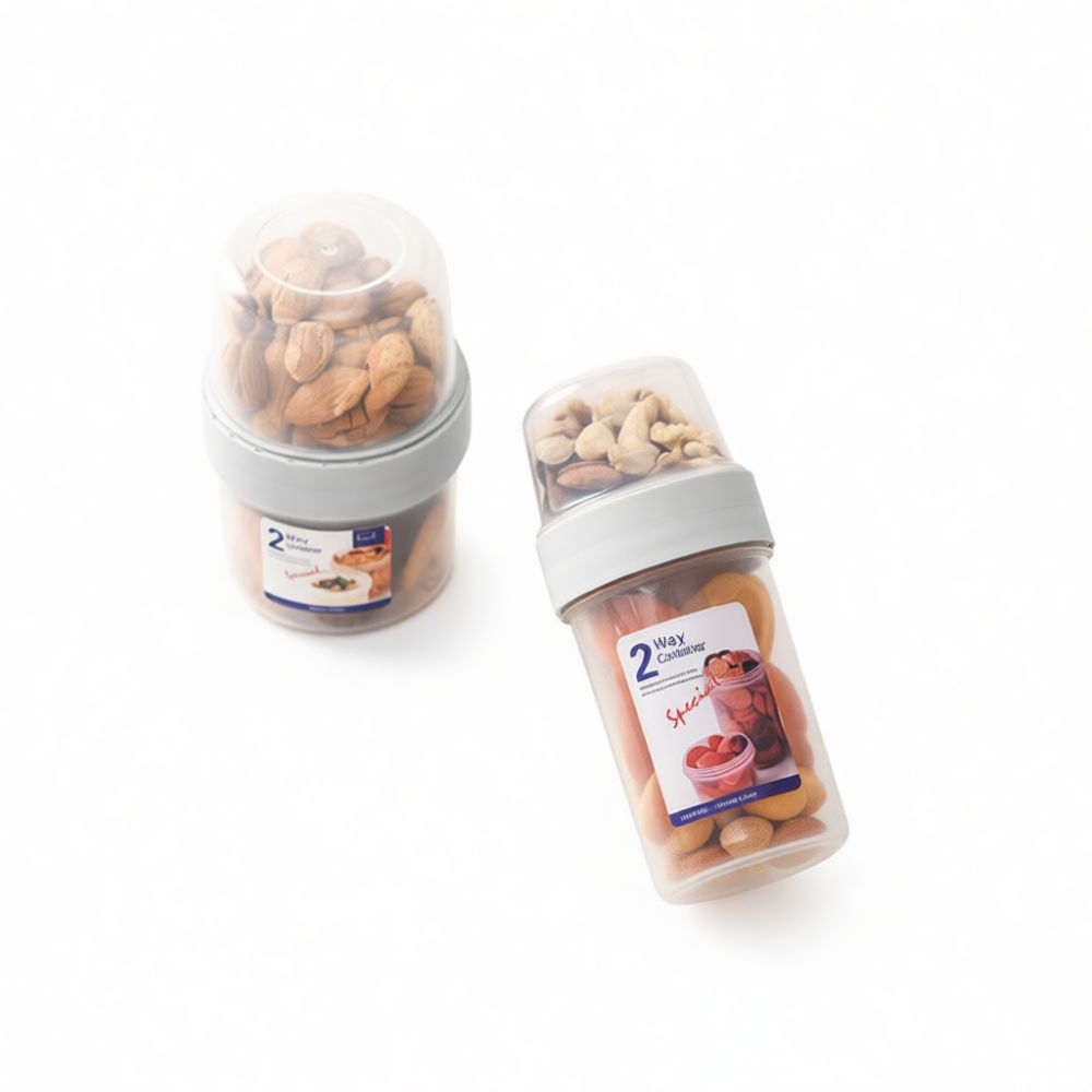 Baby Food Jars With Lids - Портативный двухслойный контейнер для хранения продуктов,