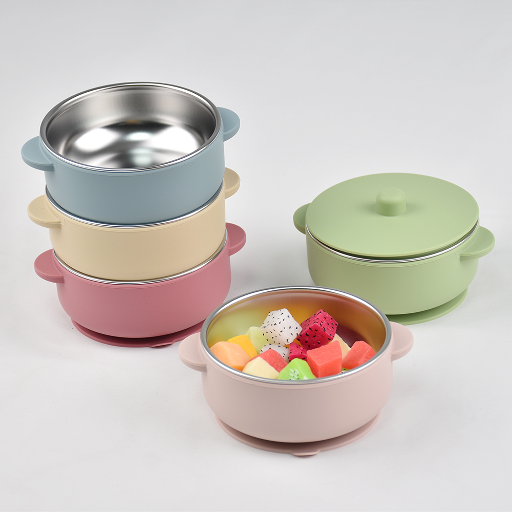 Baby Food Jars With Lids - Детская тренировочная миска на 300 мл