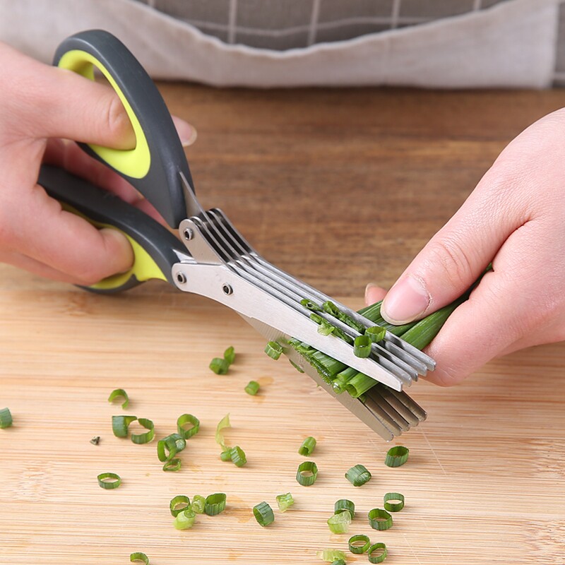 Baby Food Scissors - Ножницы для измельчения зеленого лука, кухонные