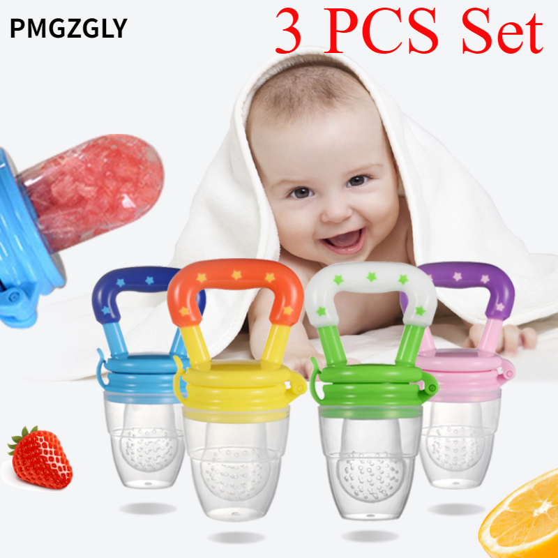 Baby Food Vegetables - 3 шт., детские прорезыватели для фруктов