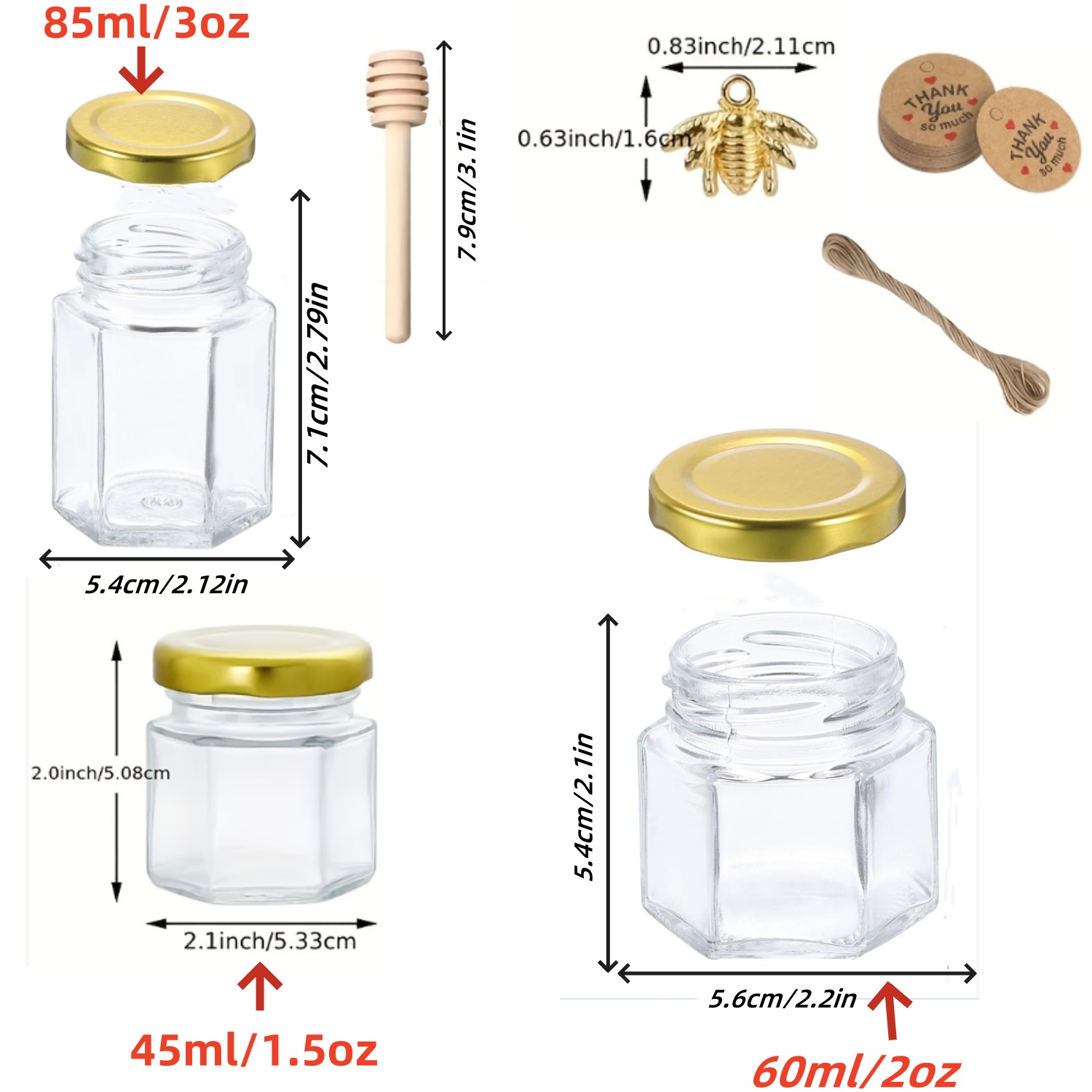12/20/30/50/60 шт. – миниатюрн – обзор и цена Baby Food Jars With Lids