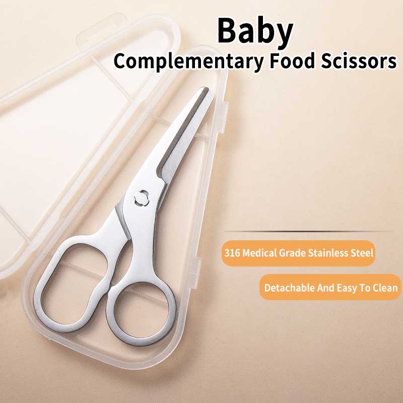 TUPI - Ножницы из нержавеющей  – обзор и цена Baby Food Scissors